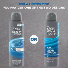 Dove Men+Care dry-spray close-up texture showing quick-dry finish