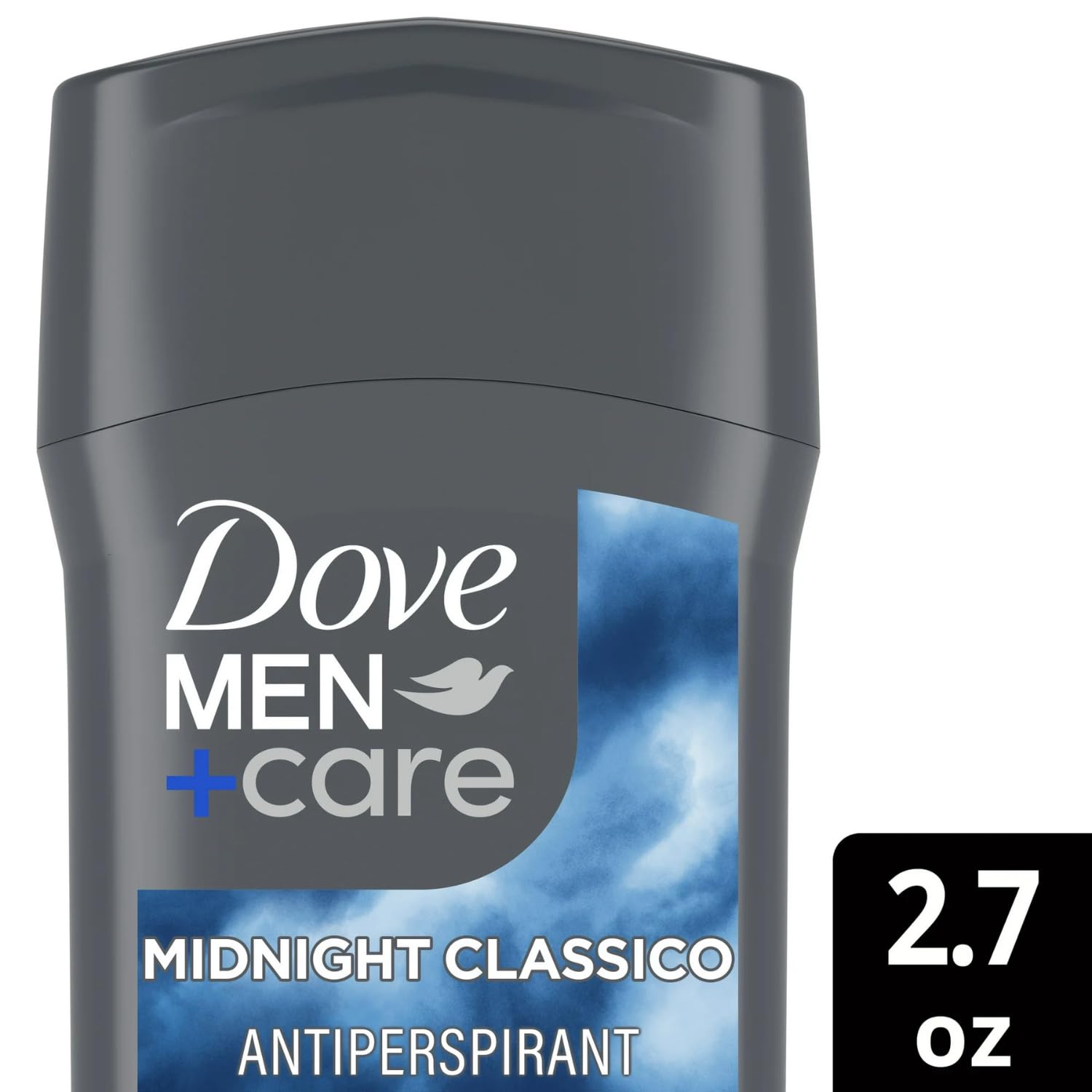 Dove Men+Care four-stick pack next to a wallet showing size and value convenience