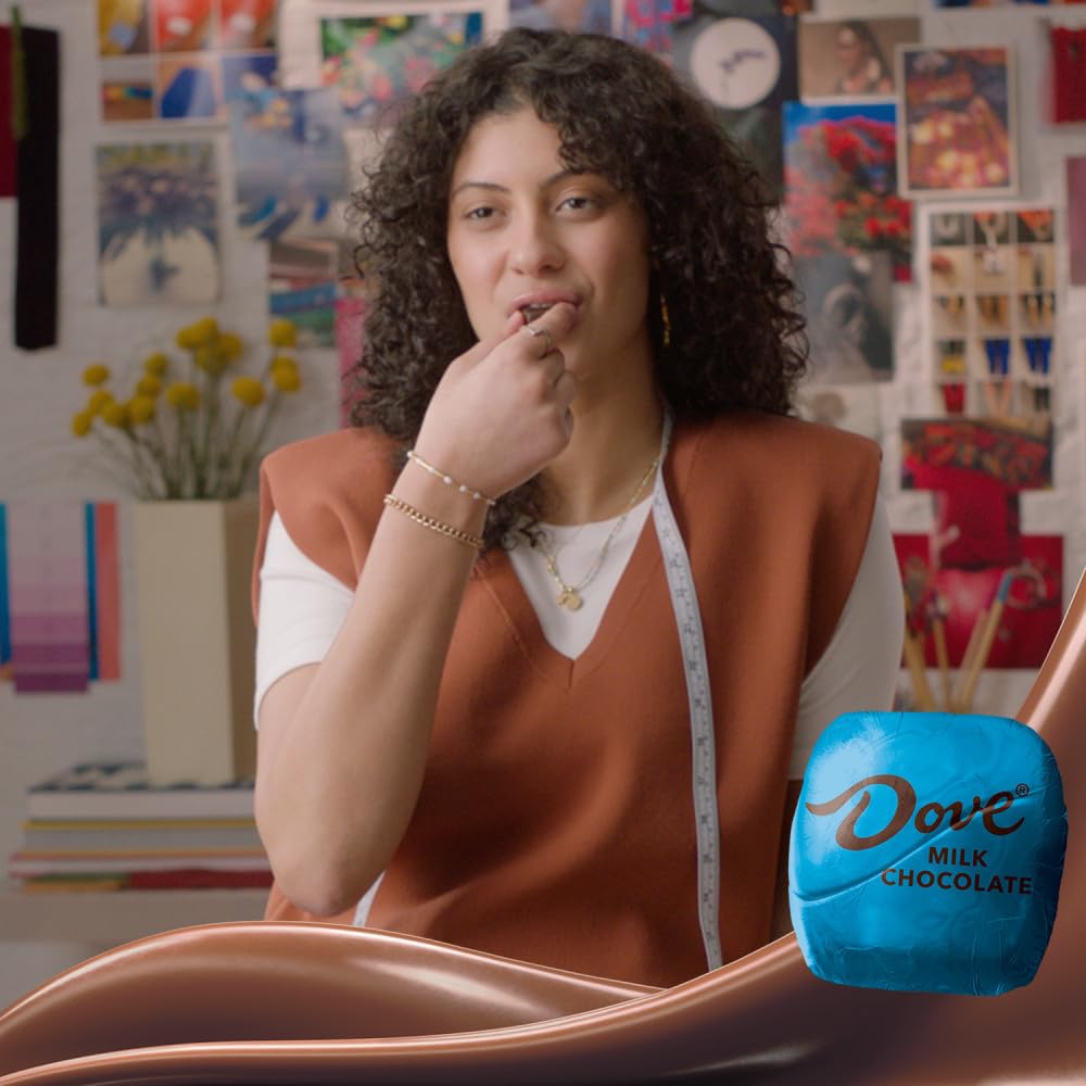 Dove candy dish display at home ideal for entertaining and sharing