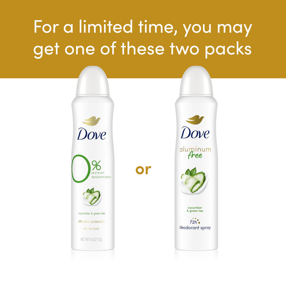Dove deodorant mist texture demonstrating quick-dry finish for comfort