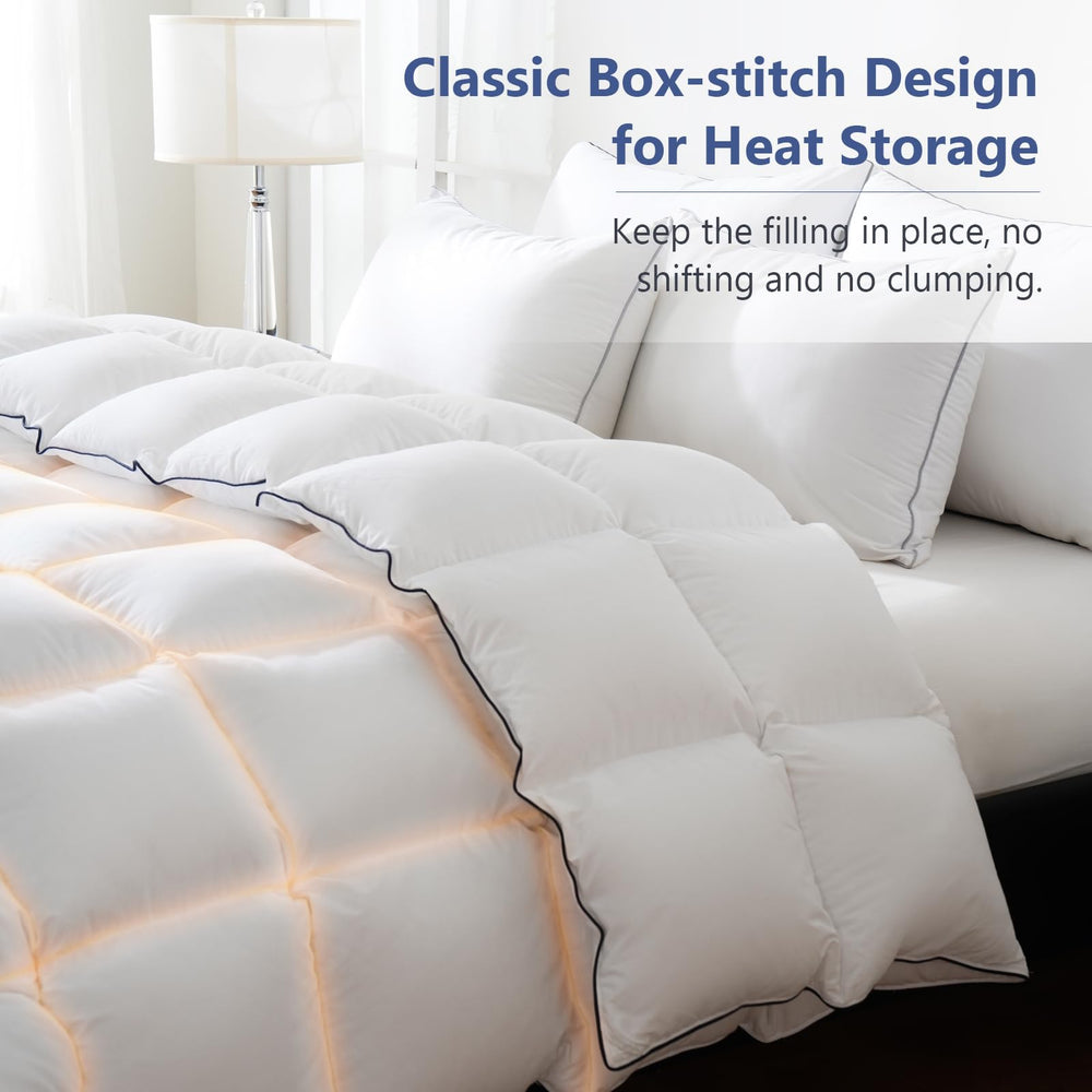 DOWNCOOL corner tabs and middle loops detail for secure attachment that prevents shifting inside covers