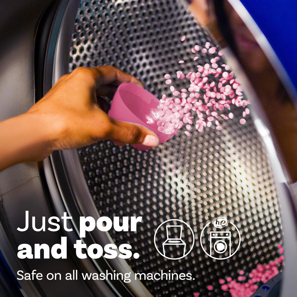 Downy April Fresh beads on fabric showcasing scent delivery and fresh result