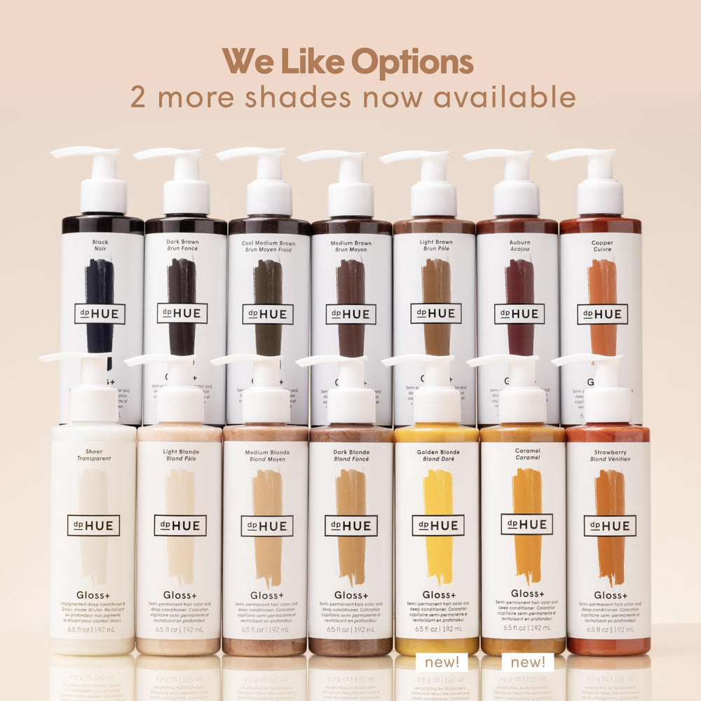 dpHUE bottle on bathroom shelf styled lifestyle image for salon-quality at-home results