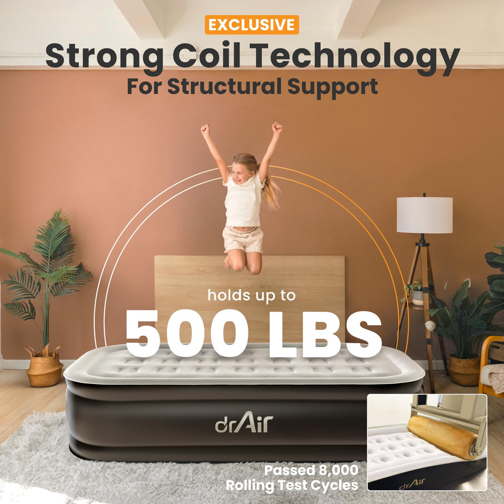 Dr. Air honeycomb internal structure view illustrating stable support