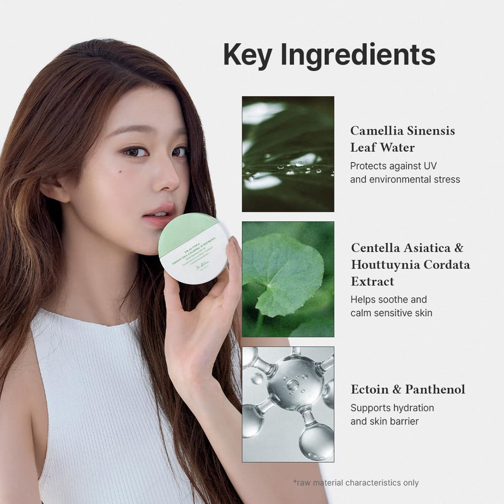 Dr.Althea label close-up listing key ingredients and safety claims