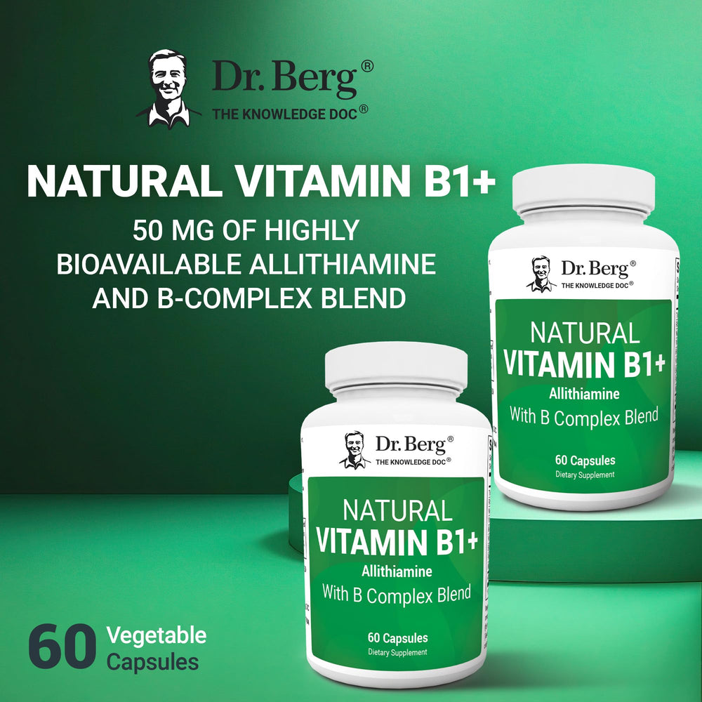 Dr. Berg ingredient list label highlighting allithiamine and magnesium