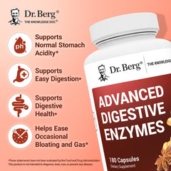 Dr. Berg supplement facts label detail highlighting key ingredients