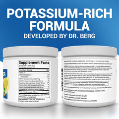Dr. Berg powder close-up showing fine texture for easy mixing