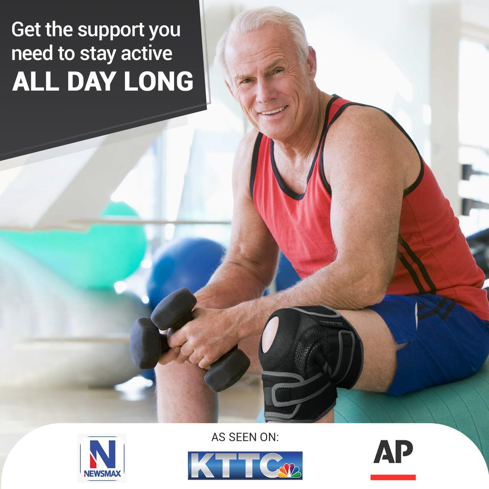 DR. BRACE worn by runner demonstrating support during exercise