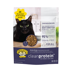 Dr. Elsey's front packaging showing cleanprotein benefits and chicken focus