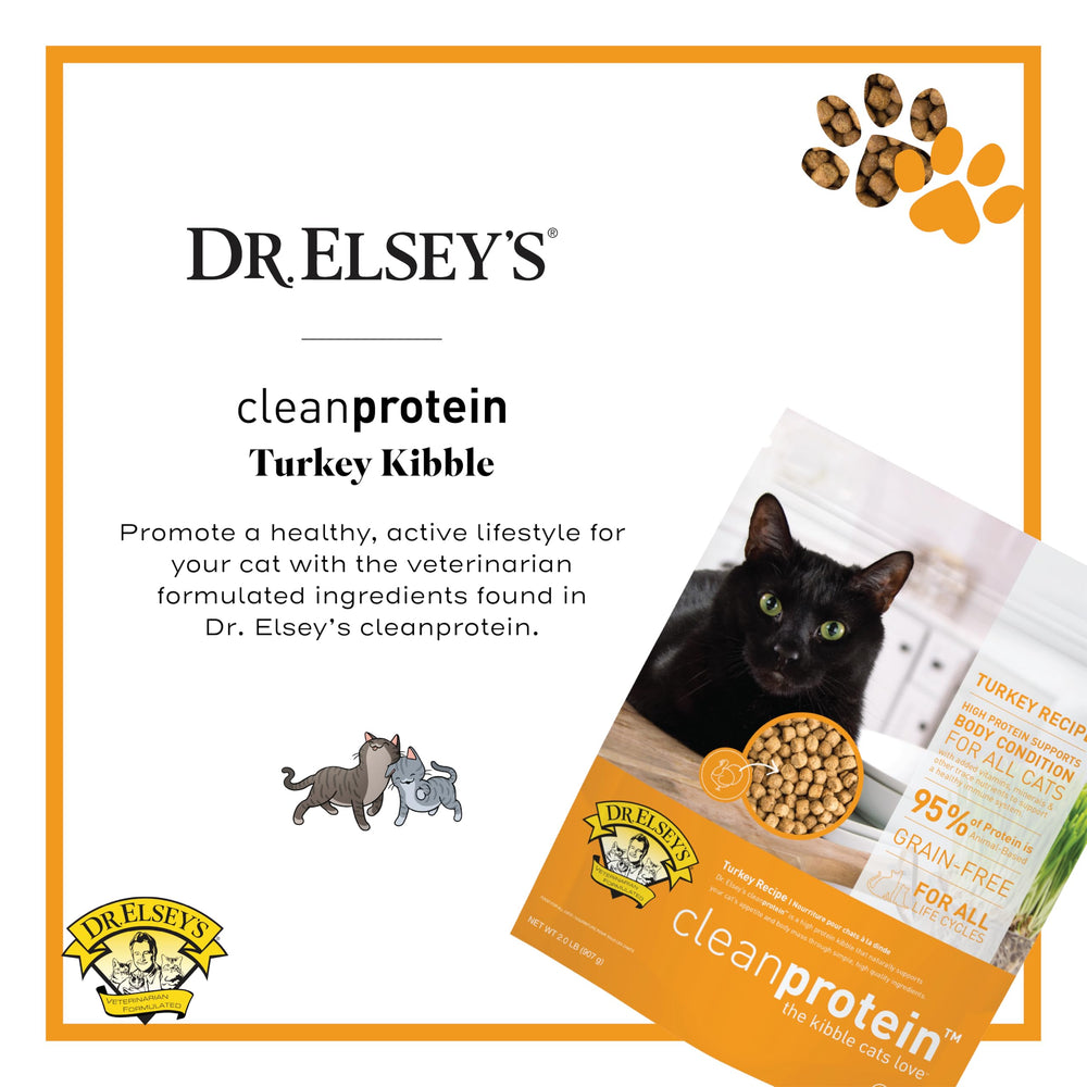 Dr. Elsey's bag beside a measuring cup to show 2 lb. size and storage scale