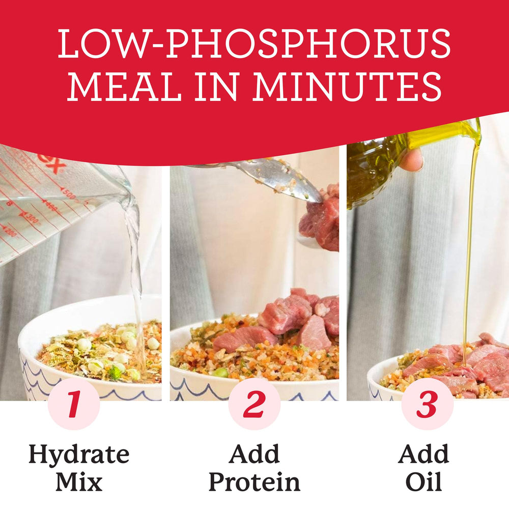Dr. Harvey's serving in kitchen setting showing homemade meal routine made easy