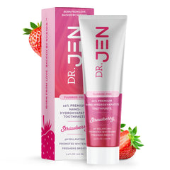 Dr Jen front tube packaging showing clear product identity and benefits