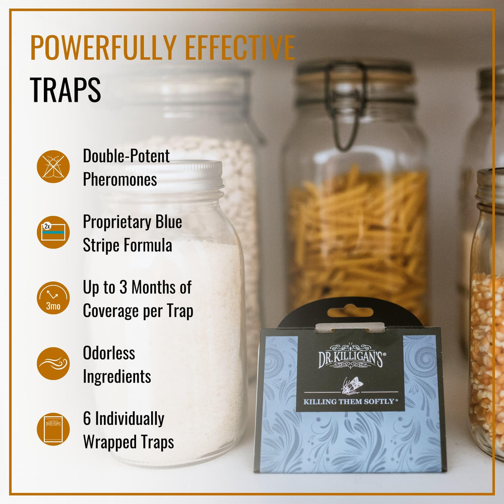 Dr. Killigan's folded trap close-up showing texture and easy setup benefit