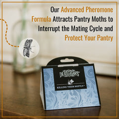 Dr. Killigan's glue detail highlighting industrial-strength adhesion benefit