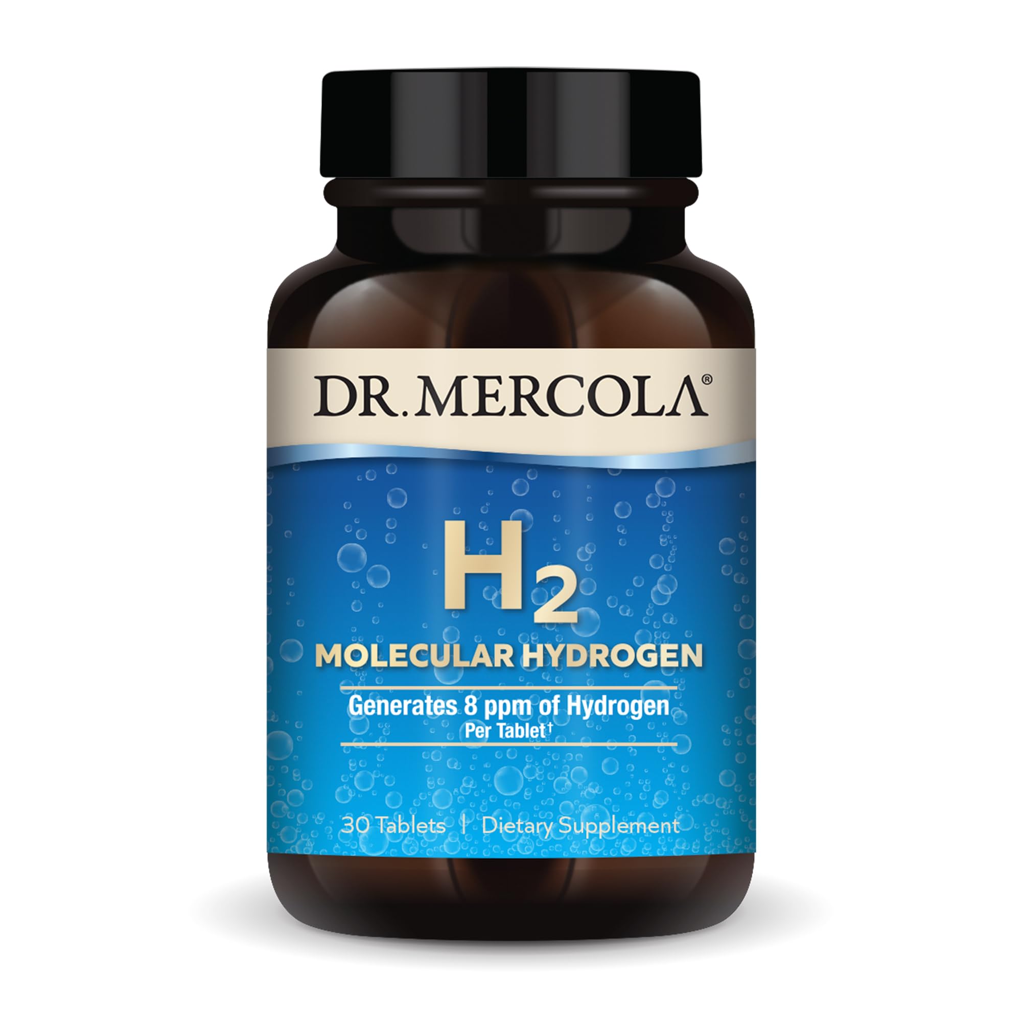 Dr. Mercola front packaging showing 30-tablet bottle and brand clarity