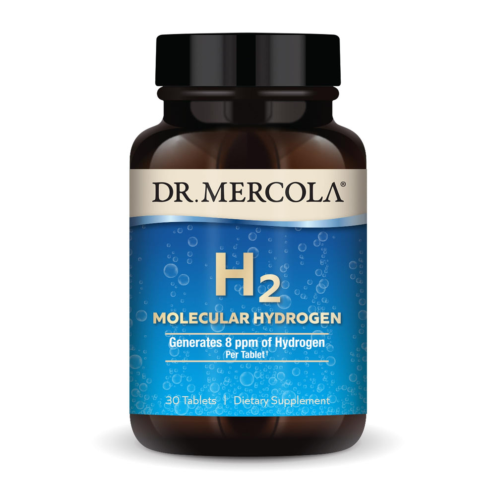 Dr. Mercola front packaging showing 30-tablet bottle and brand clarity