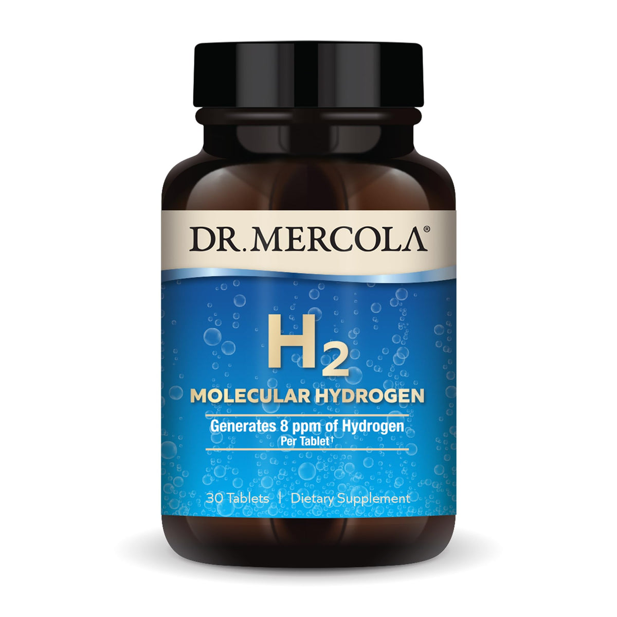 Dr. Mercola front packaging showing 30-tablet bottle and brand clarity