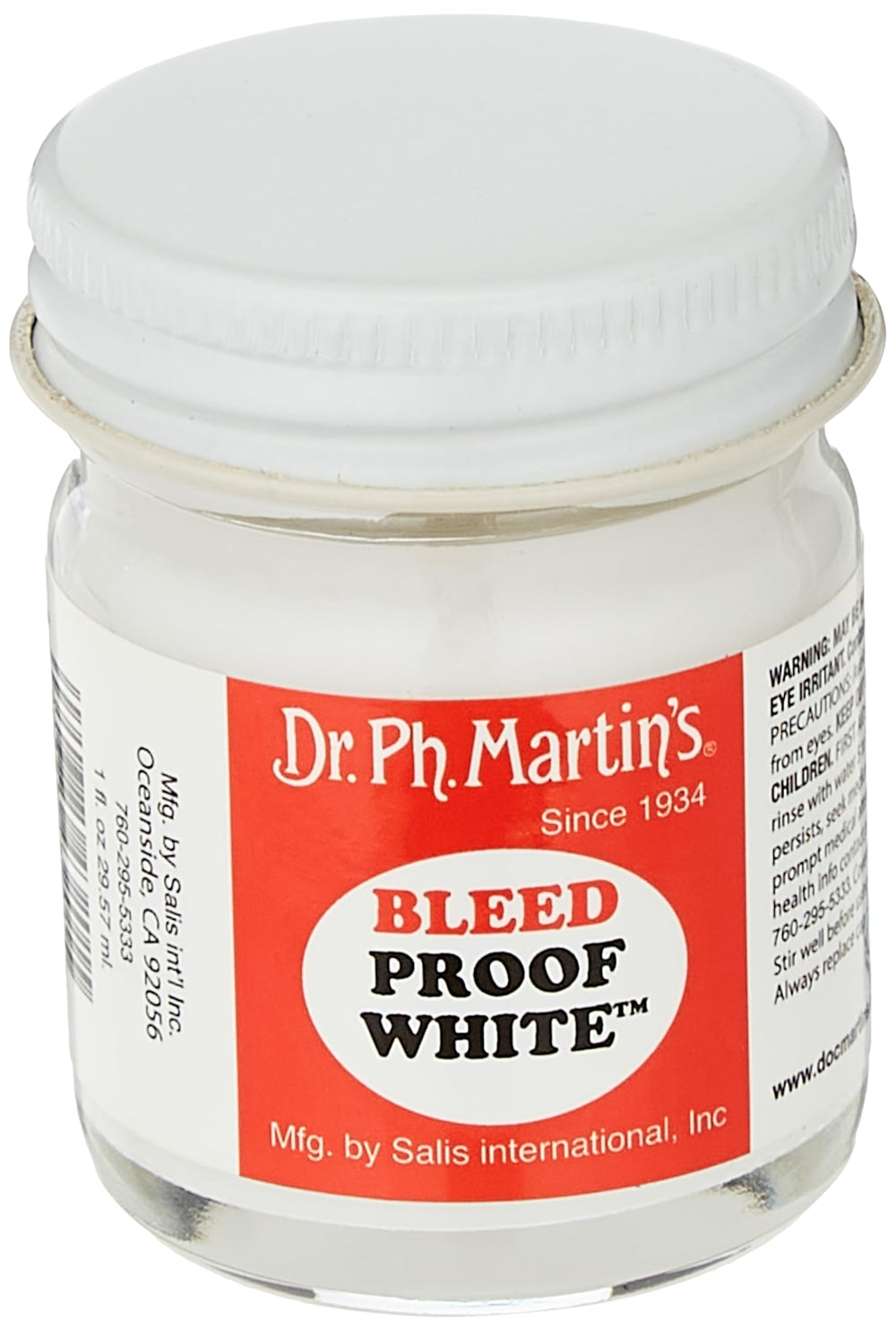Dr. Ph. Martin's in-use applying white to an illustration for precise highlights