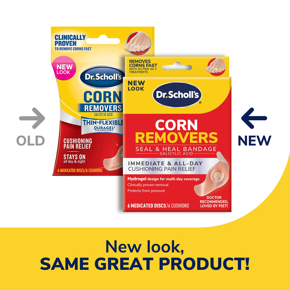 Dr. Scholl's hydrogel pad close-up showing soft texture and cushioning
