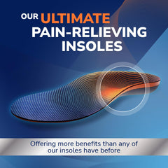 Dr. Scholl's close-up of triple-layer texture demonstrating durable cushioning and comfort