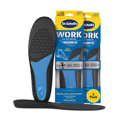 Dr. Scholl's front packaging showing product benefits and pack of two