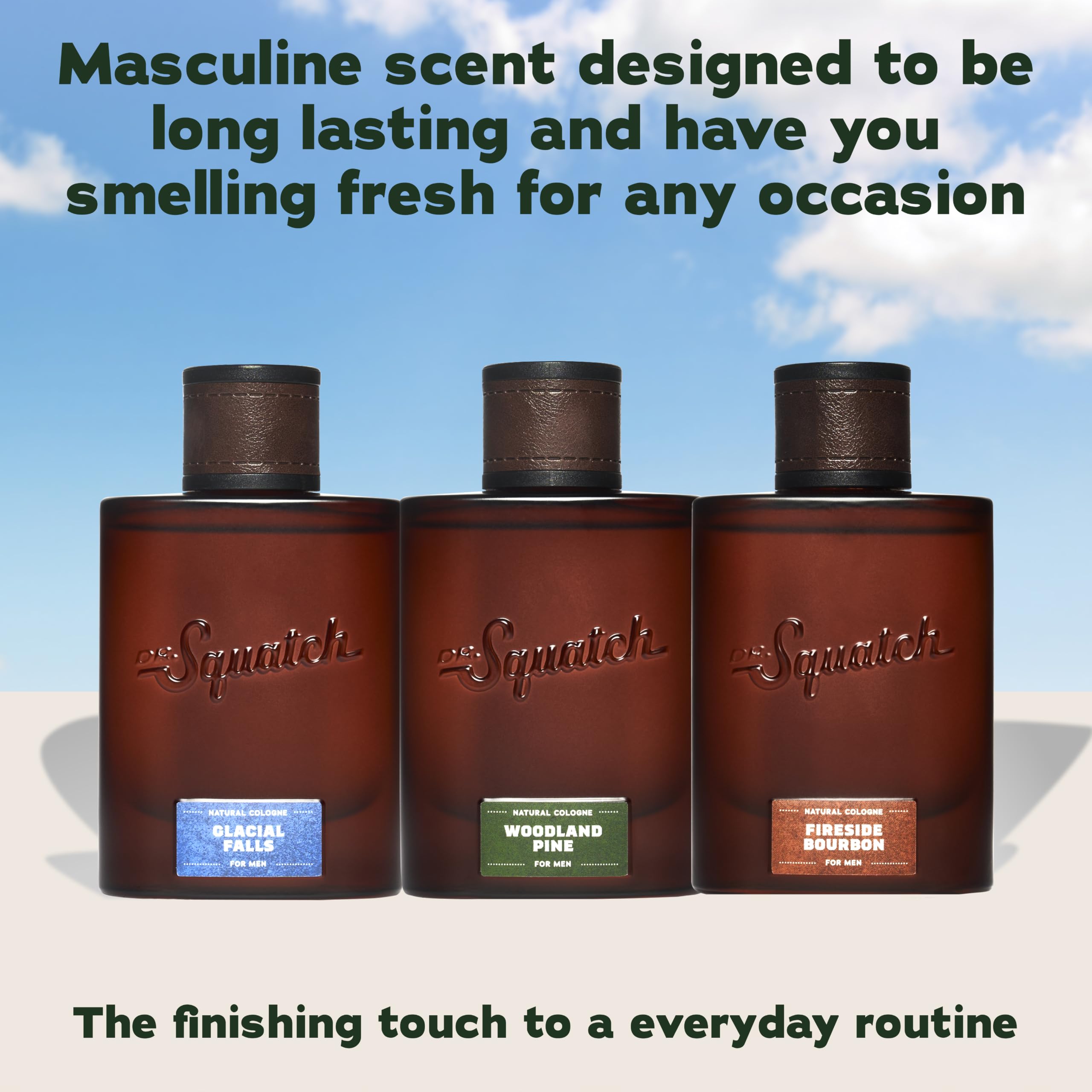 Dr. Squatch Fireside Bourbon poured on fabric showing scent transfer and longevity benefit