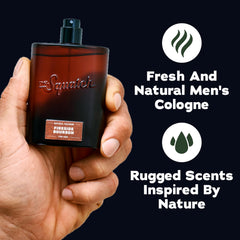 Dr. Squatch Fireside Bourbon spray nozzle detail highlighting easy mist application benefit