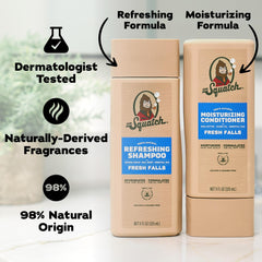Dr. Squatch Fresh Falls conditioner cream close-up showing rich moisturizing texture