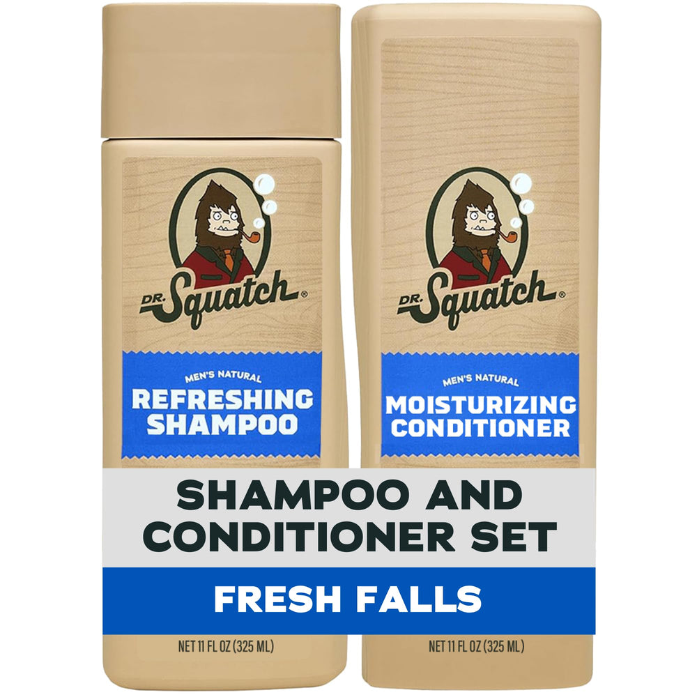 Dr. Squatch Fresh Falls front packaging showing clean design and product benefits