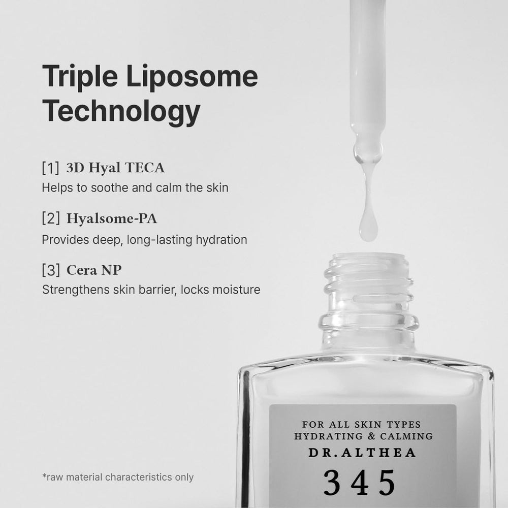 Dr.Althea application on hand to show amount and quick absorption benefit