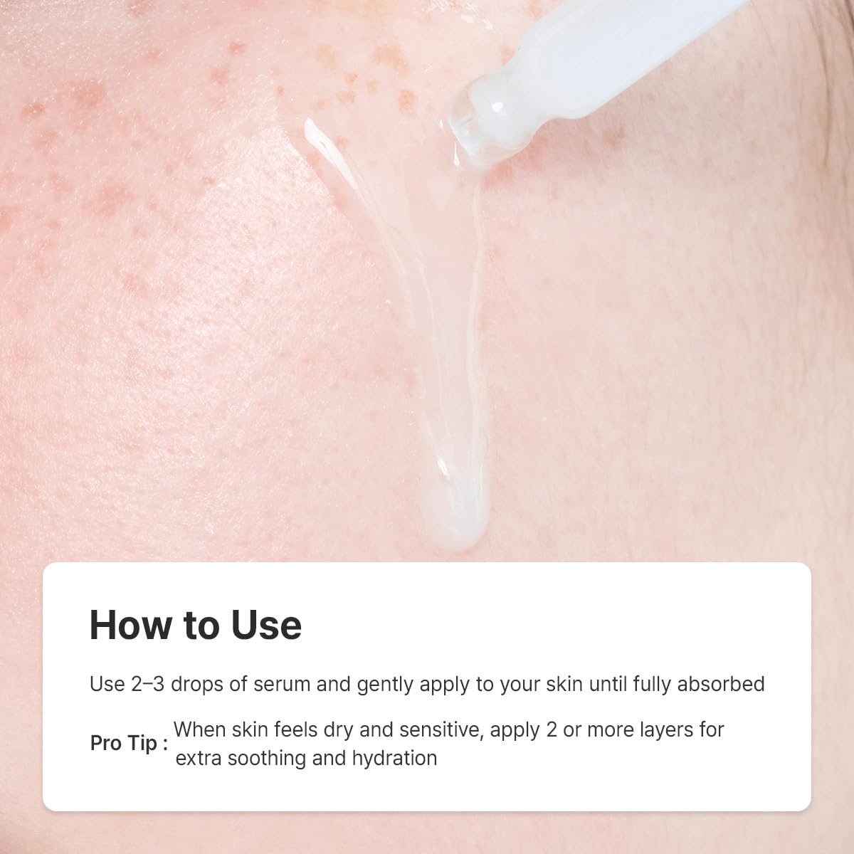 Dr.Althea serum layered under makeup showing smooth, non-greasy finish benefit