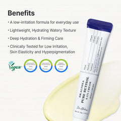 Dr.Althea cream on fingertip from pipette for controlled application benefit