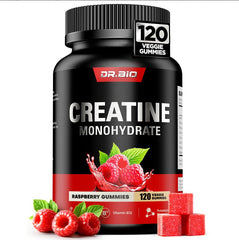 DR.BIO front packaging showing product benefits and 5g creatine per serving