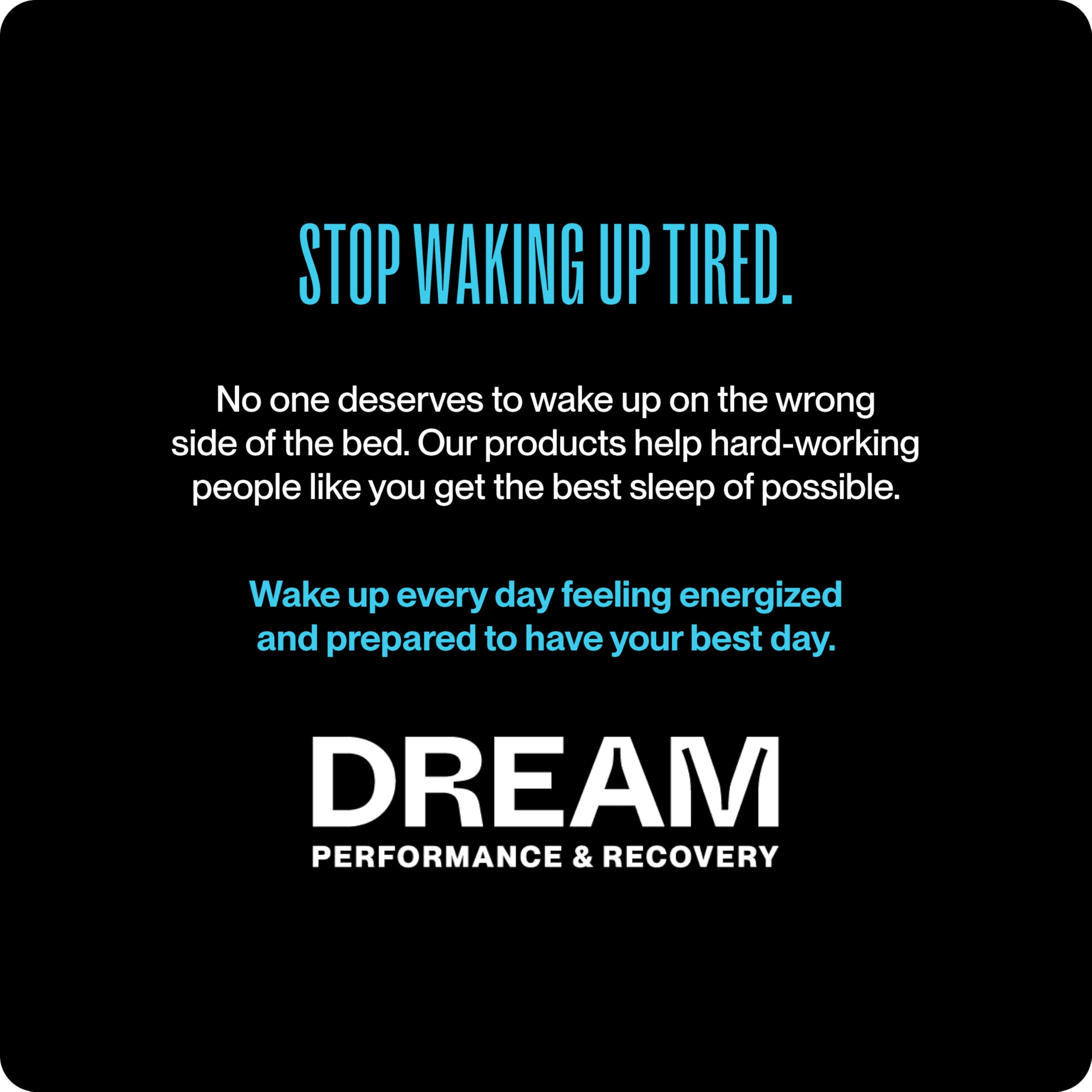 DREAM RECOVERY nighttime bedroom scene illustrating quieter, clearer breathing
