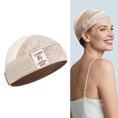 Dreamlover front view cap showing full coverage and neat edge for secure styling