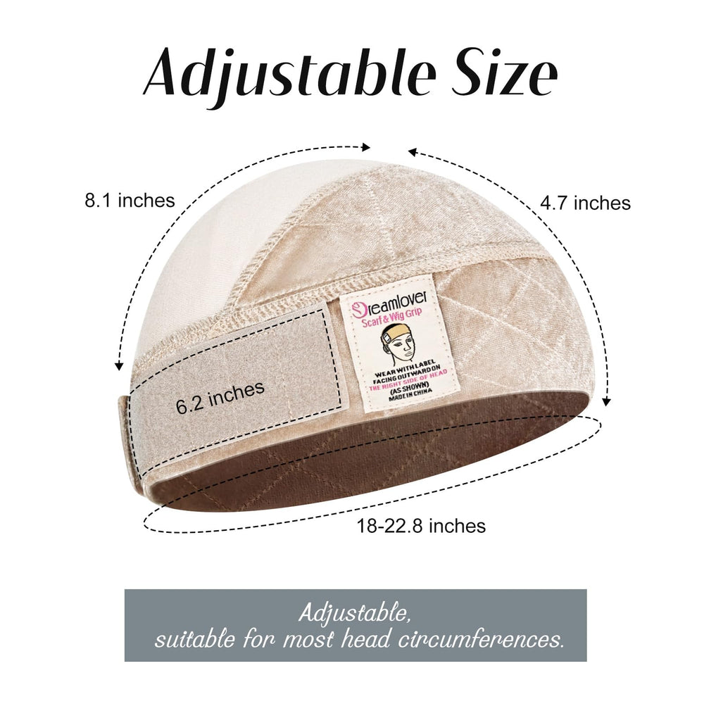 Dreamlover lifestyle wig application showing easy on-off for quick styling
