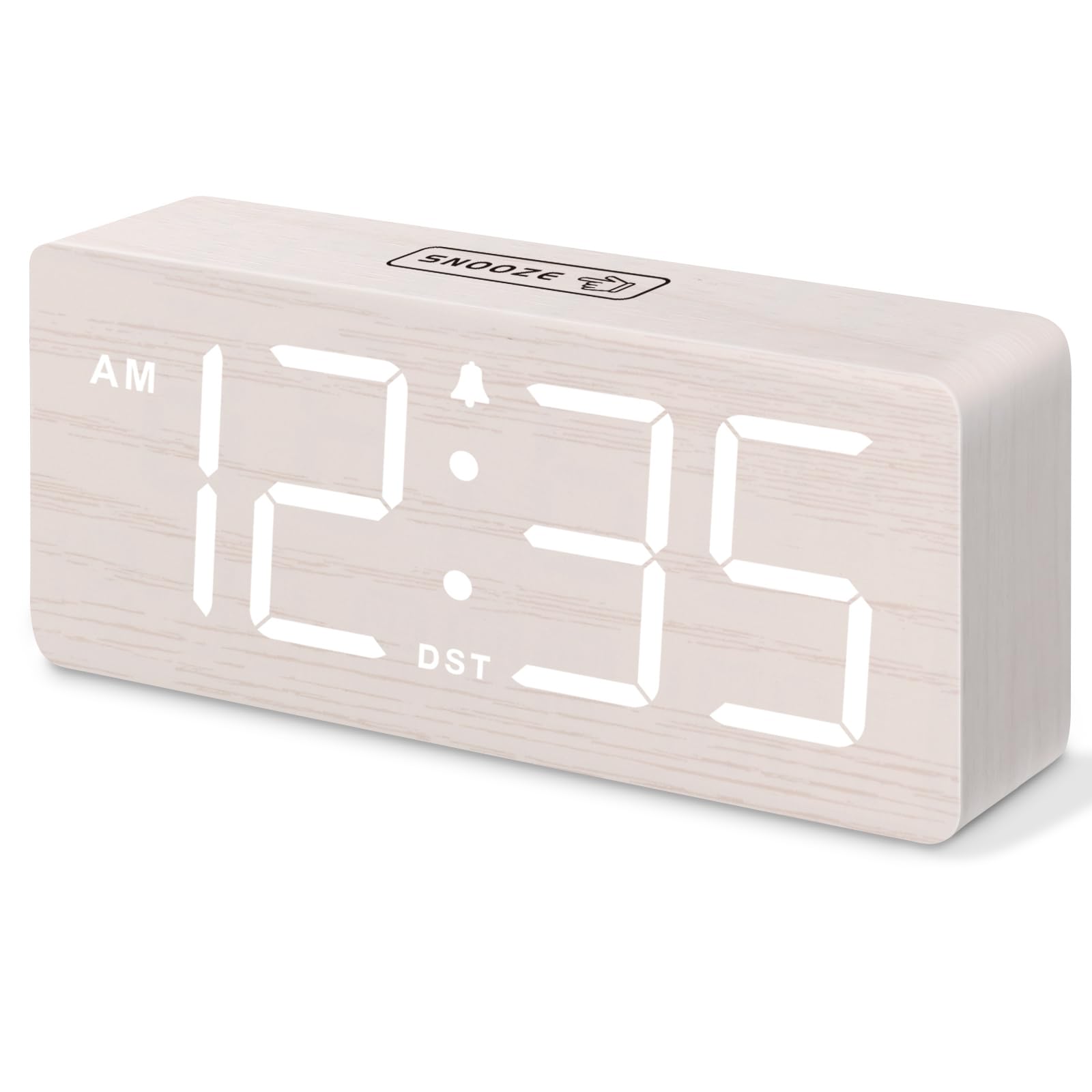 DreamSky front view showing large numbers and clear time visibility