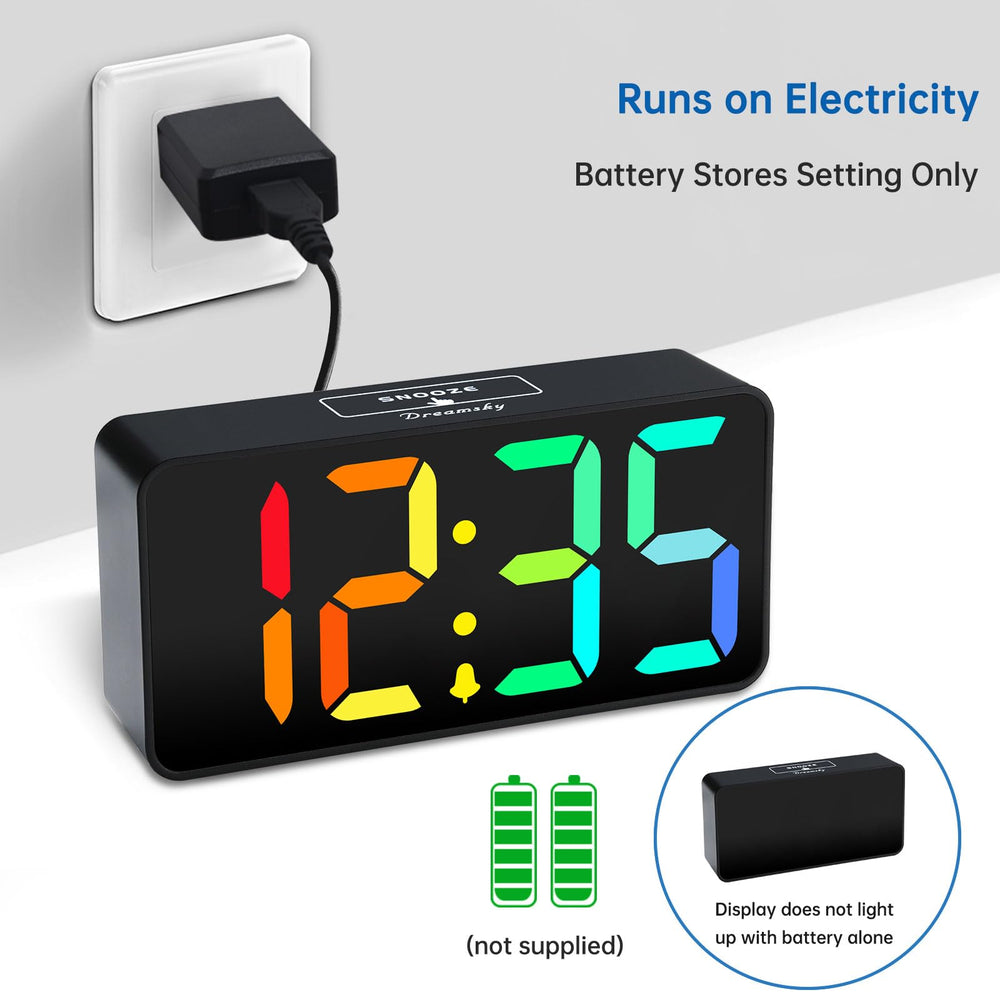 DreamSky side profile highlighting compact design and slim bedside fit