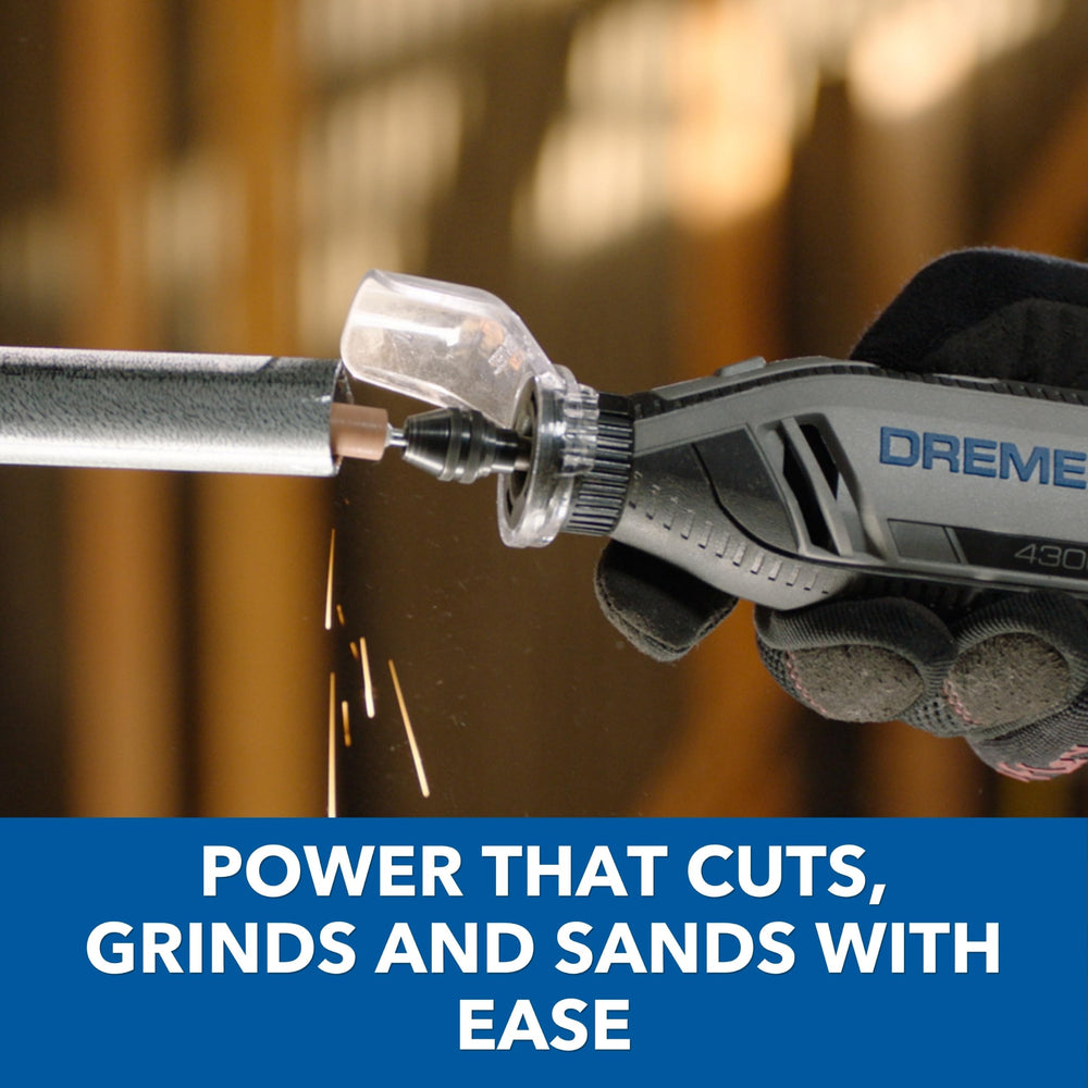 Dremel pivot light attached illuminating a tight workspace for improved accuracy
