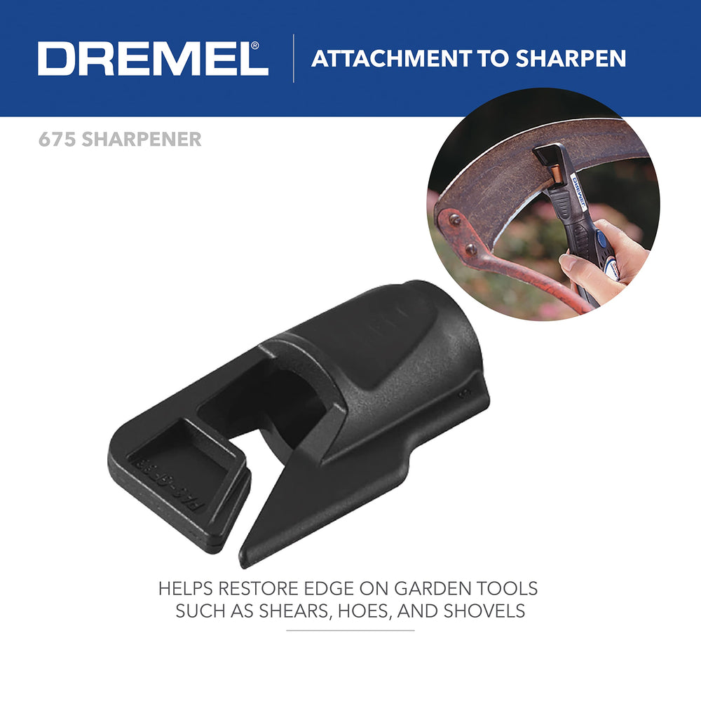 Dremel tool scale comparison next to a ruler illustrating compact size