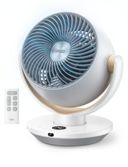 DREO 11-inch front view showing compact design and strong airflow benefit