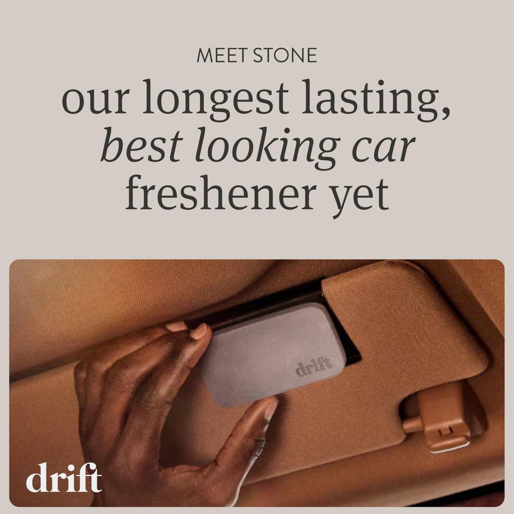 drift stone close-up texture revealing porous surface for even fragrance release benefit