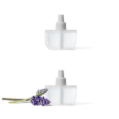drift front packaging showing two wild lavender refills and benefits