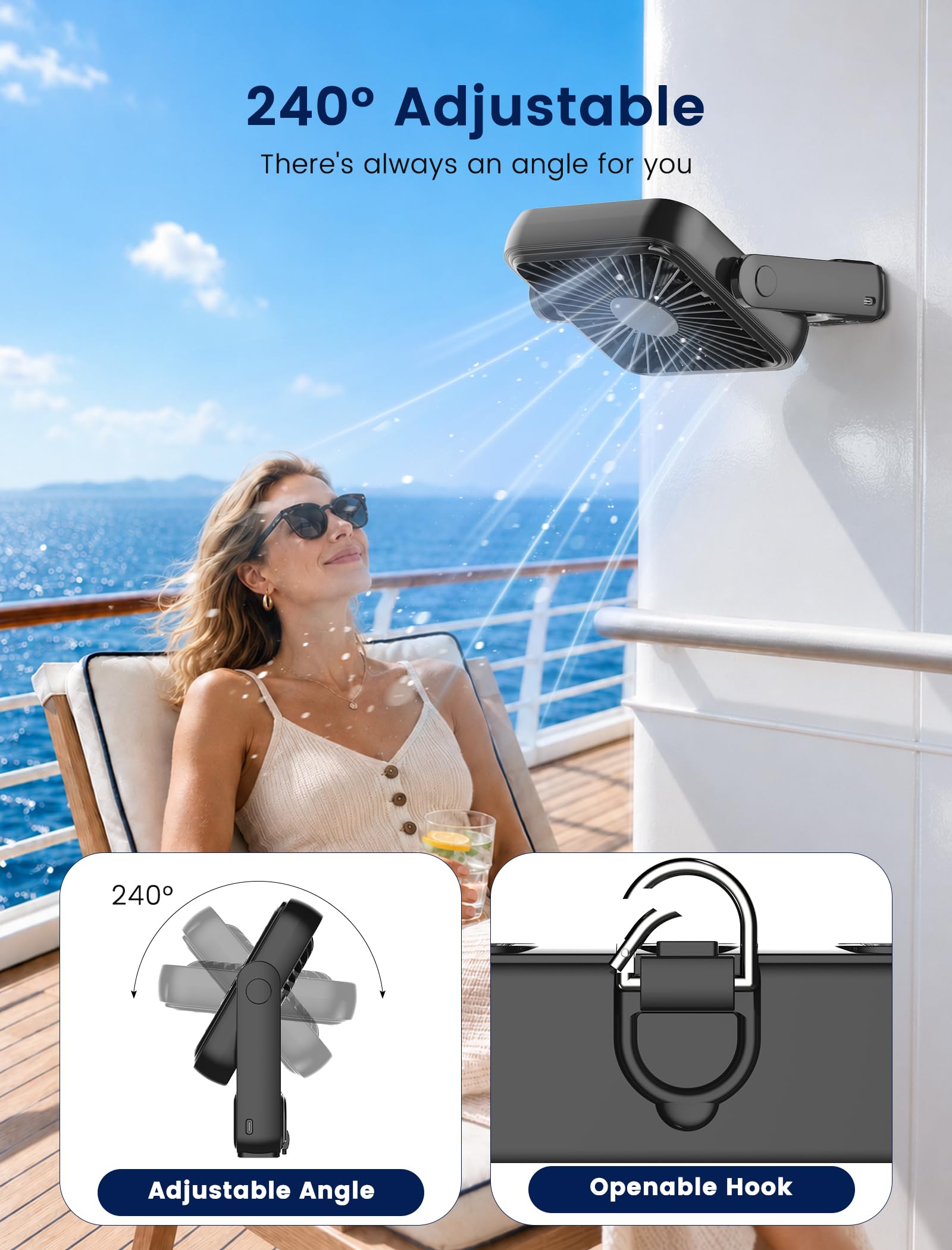 DRIFWIN beside smartphone for scale to show compact, travel-ready convenience