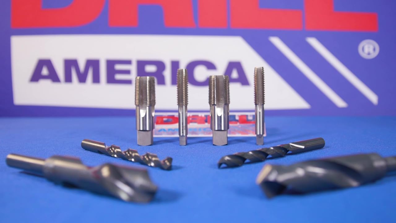 Drill America plastic pouch with tools showing tidy transport and storage