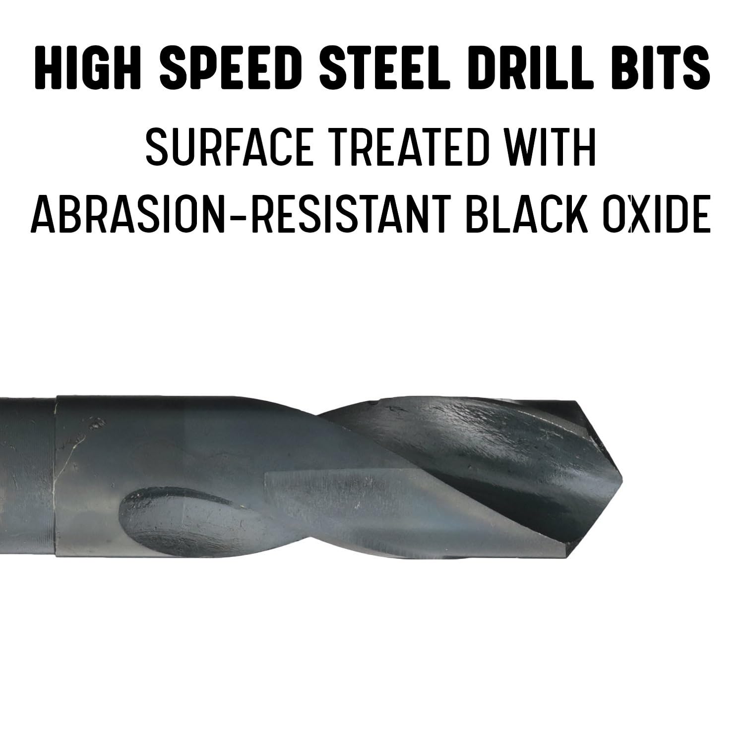 Drill America precision-ground shank close-up showing concentricity and fit