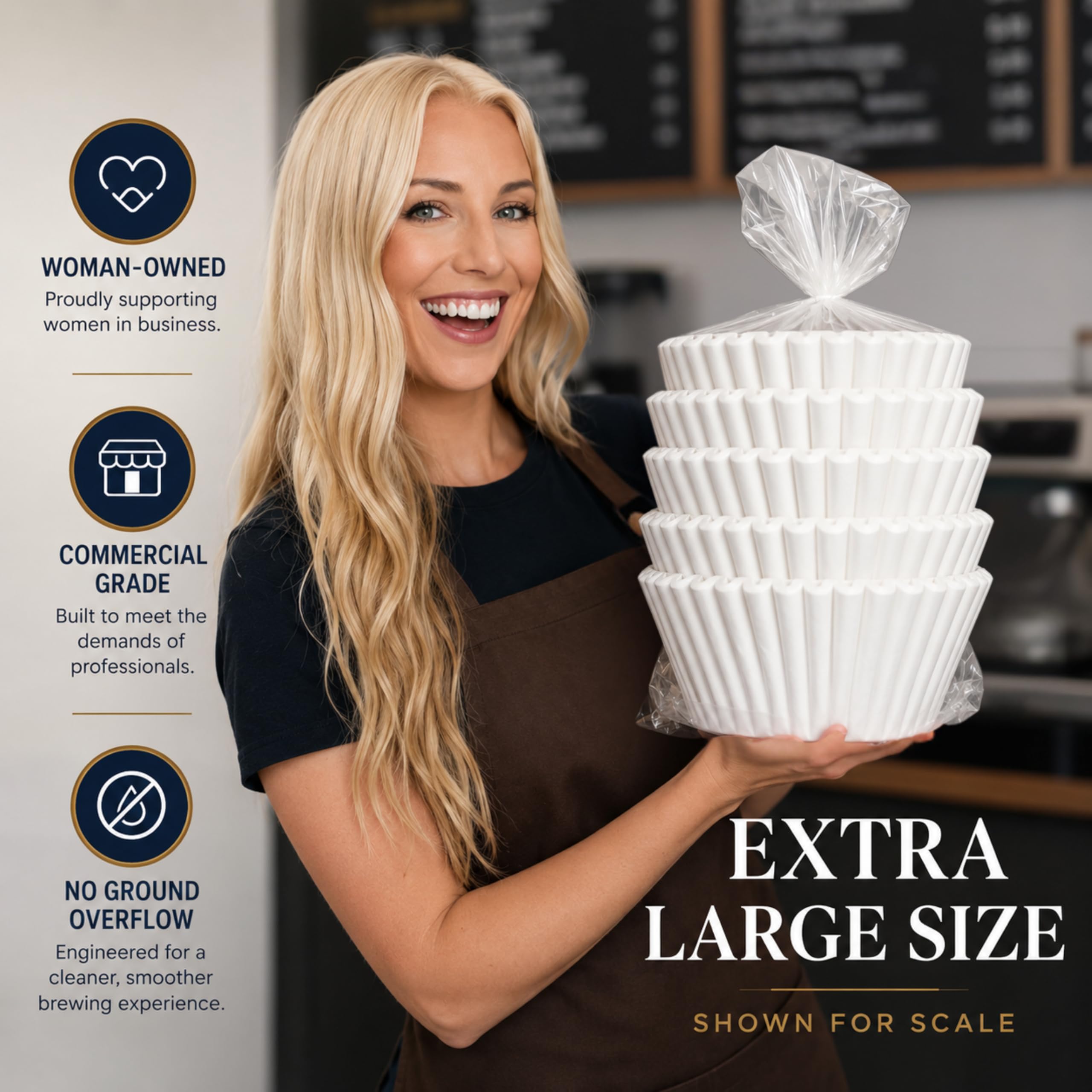 DRINK KATY'S bulk box on shelf emphasizing storage-ready supply advantage