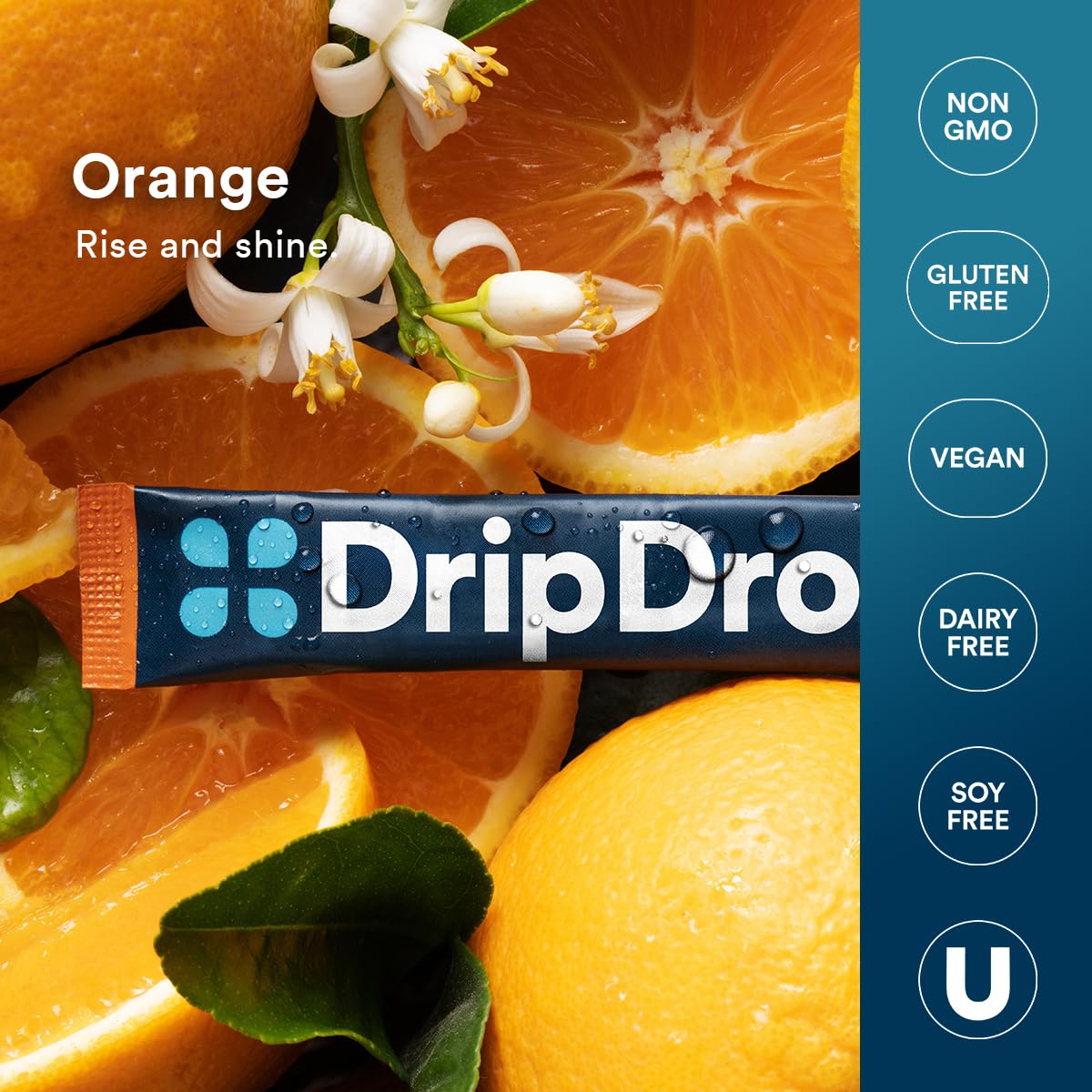 Runner using DripDrop outdoors demonstrating on-the-go rehydration benefit during exercise