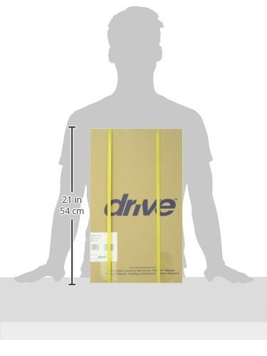 Drive Medical tray mounted on a two-button walker providing hands-free transport